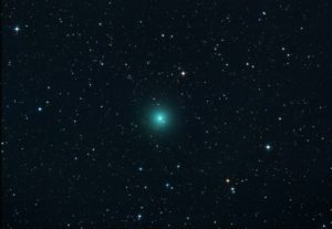 Komet PanSTARRS am Nachthimmel