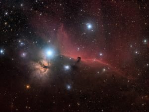 Pferdekopfnebel mit RASA 8, Kamera: ASI 1600 monochrome mit Baader Filtern , Belichtungszeit: reines RGB mit jeweil 6x2 Minuten, Michael Jäger