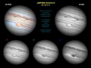 Jupiter mit Baader Filter