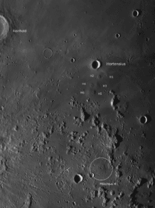 Die Hortensius Schildvulkane, © 2019 by W. Paech+F. Hofmann – Camäleon Observatory, Namibia