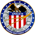 Missionslogo von Apollo 16, @NASA