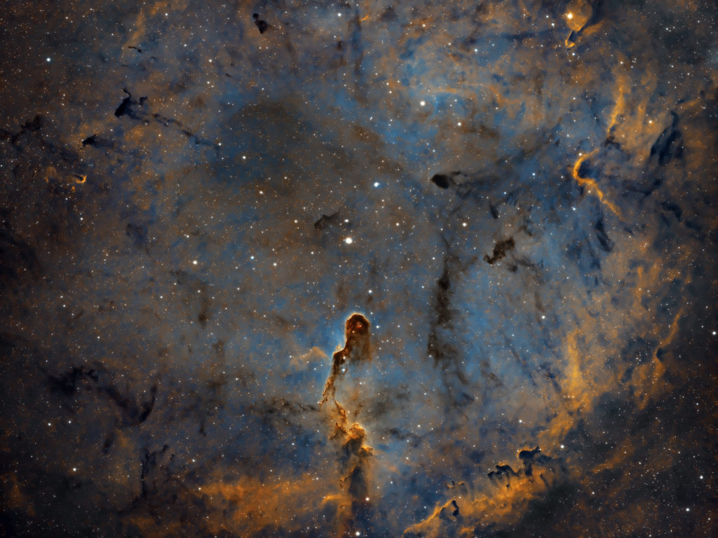 IC 1396 aufgenommen mit Celestron RASA 8" - Yannick Akar