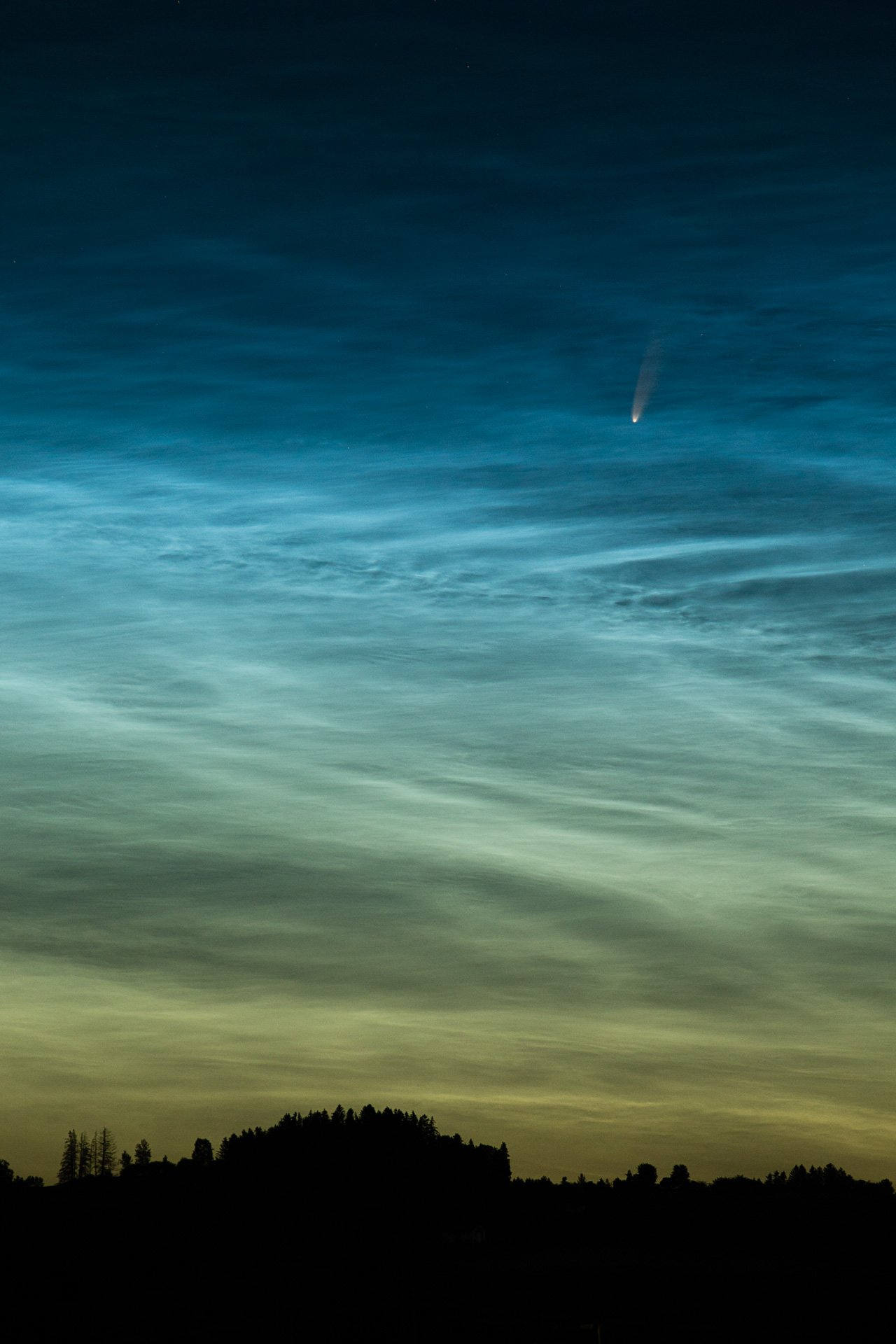 Komet NEOWISE, ©Jörg Steffan