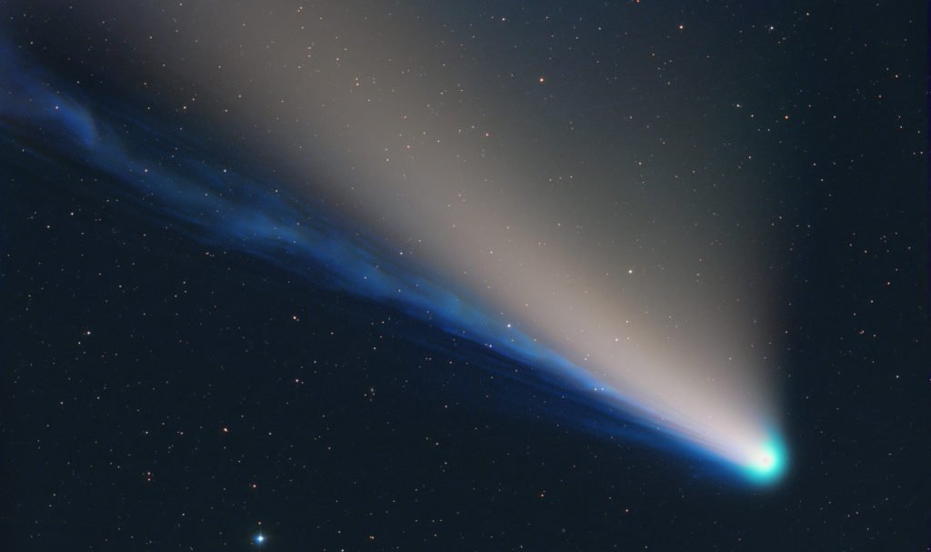 In 4,5 Minuten zum perfekten Foto von NEOWISE - mit der QHY 600 EB, dem RASA 11 und Baader RGB-Filtern