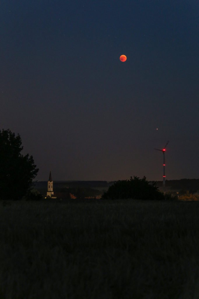 Impressionen der Mondfinsternis 2018