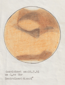 Marszeichnung