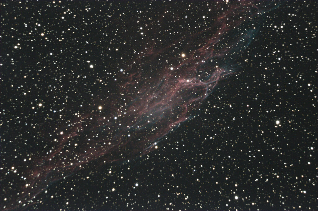 NGC 6992 aufgenommen mit C11 - Franz Fuchs