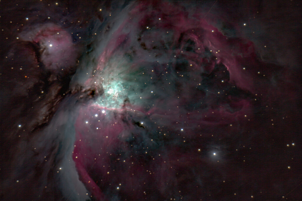 Orionnebel aufgenommen mit C11-Reducer - Franz Fuchs