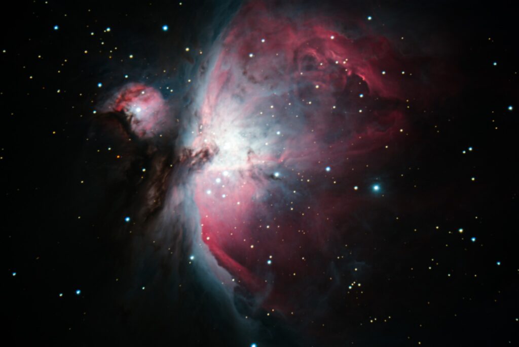 M42 aufgenommen mit Celestron C11 Starizone Reducer 0,63  CGX Montierung - Franz Fuchs