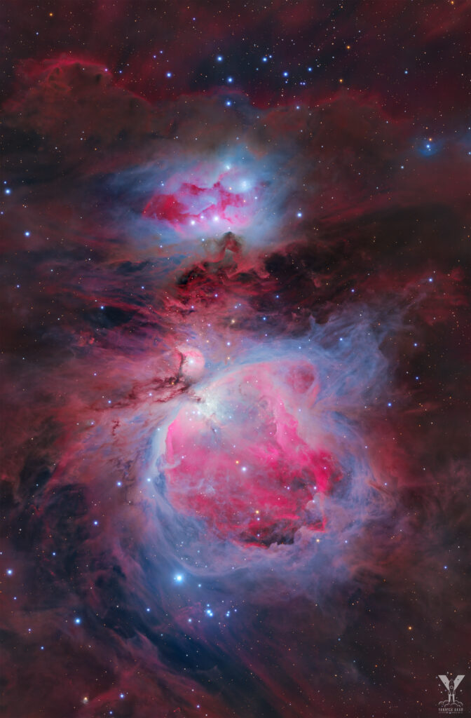 M42 - Orion Nebel aufgenommen mit Celestron RASA 11" - Yannick Akar
