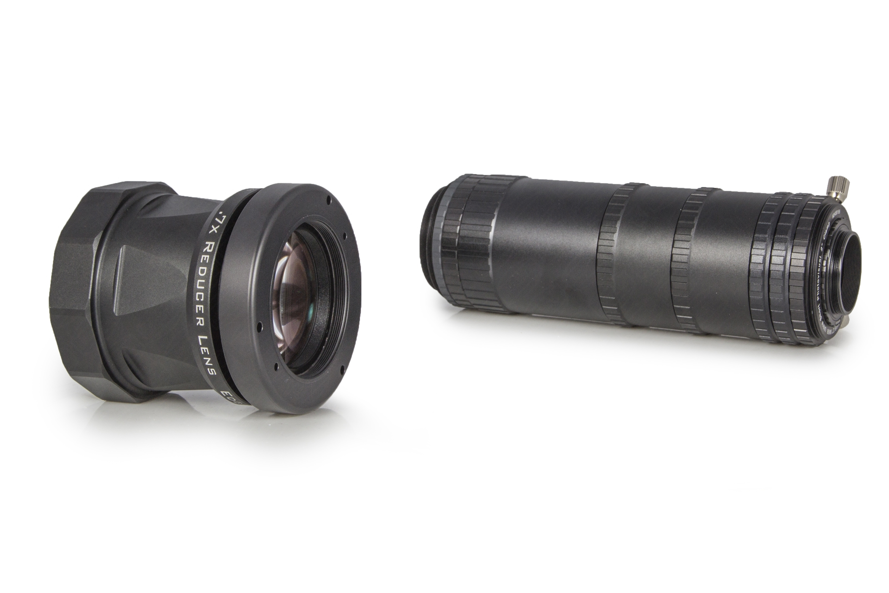Anwendungsbild: Adaption des M68-Telekompendiums an einem Celestron 0.7x Reducer mit Hilfe eines Baader Reduzierstück 3,3" auf M68i #2458217