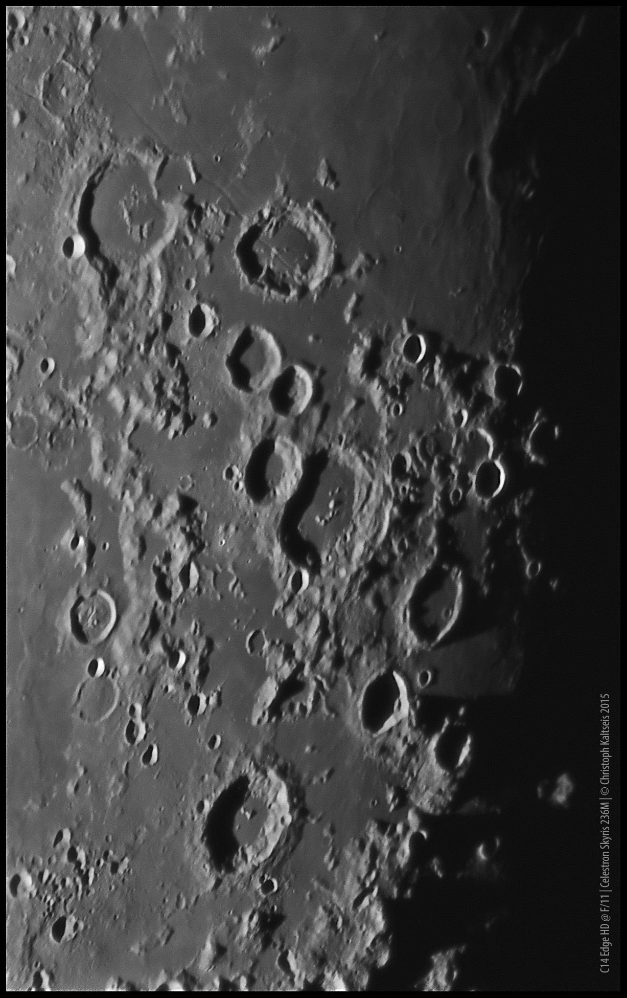 Anwendung: Mond mit C14 EdgeHD und Skyris 236M
