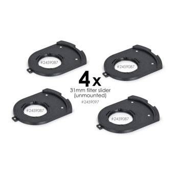 FCCT Filterhalter Set: 4x 31mm – 3D-gedruckt
