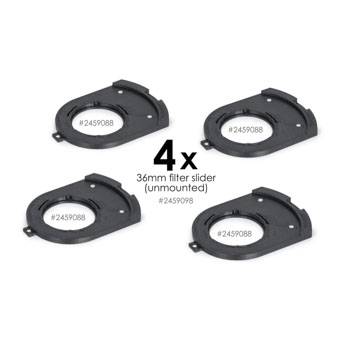 FCCT Filterhalter Set: 4x 36mm – 3D-gedruckt