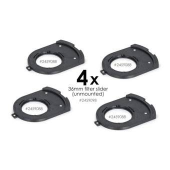 FCCT Filterhalter Set: 4x 36mm – 3D-gedruckt