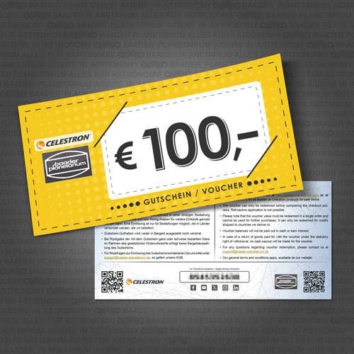 100 Euro Gutschein für Baader / Celestron